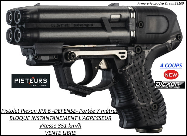 Pistolet défense Piexon Jpx4
