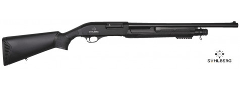 Fusil pompe Suhlberg ST101 Calibre 12 Magnum Canon rayé 61cm-5 coups-Promotion-Ref 46455