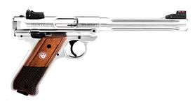 Ruger Mark 4 Hunter fluté Inox 22 Lr