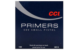 Amorces CCI small pistol 500