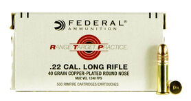 Federal 22 Lr cuivrées