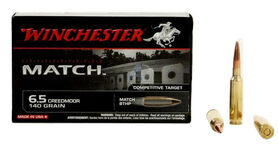 Winchester Match Tir 6,5 Creedmoor BTHP