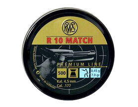 RWS plomb R 10 Match 4,5 mm