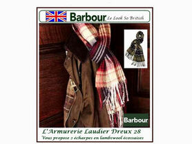 Echarpe Barbour Tartan Lambswool