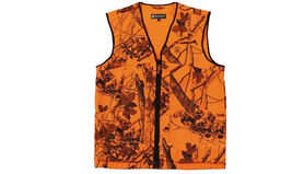 Gilet battue orange fluo Waistcoat