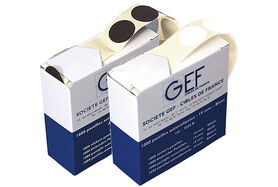 GEF Pastilles adhésives Ø 19 mm