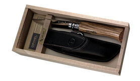 Coffret Opinel N°8 'Chic' olivier