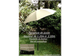 Parapluie de poste chasse