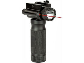 Poignée tactique Calibre Hawke Optics lampe led + laser intégré