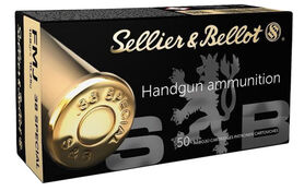 Sellier & Bellot 38 FMJ blindées 158 gr